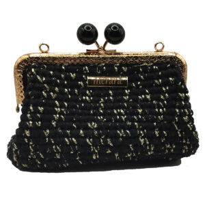 Mystique Χειροποίητο Πλεκτό Πορτοφόλι Clutch