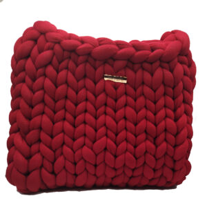 Nefeli Πλεκτή Τσάντα από Βαμβακερό Νήμα