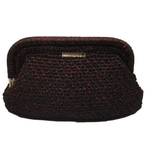 Mystic Χειροποίητη Πλεκτή Τσάντα Πορτοφόλι Clutch